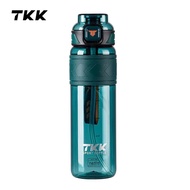 TKK ขวดน้ำสปอร์ต tritan bpa free ขวดน้ำนักเรียน มีหลอด 600ml/1000ml กระบอกน้ำ