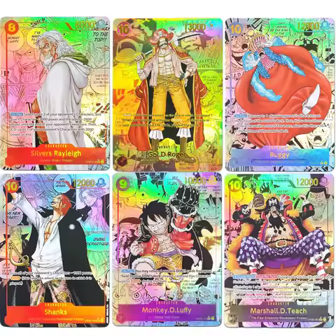 One Piece Card Game Mang Shanks Roger Buggy Rayleigh Luffy Teach Op09-004 Op-118 Op08-118 Op09-119 O