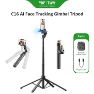 TNW C16 AI Face Tracking Gimbal Tripod Multifunctional Ai Follow-Up Selfie Stick Gimbal Stabilizer