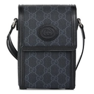 Gucci GG Supreme Mini Shoulder Bag 699402 Black