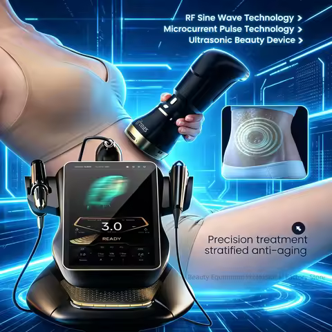 HiFU 25D 360MAX 25D HiFU 3 In 1 Technology Machine For Non Invasive Facial Slimming Anti Aging And B
