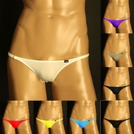 Breathable Men's Cotton Thong Bikini Underwear Sexy T Back Panties Lingerie