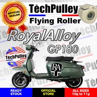 𝑻𝒆𝒄𝒉𝑷𝒖𝒍𝒍𝒆𝒚 𝑺𝒄𝒐𝒐𝒕𝒆𝒓 𝑪𝑽𝑻 𝑭𝒍𝒚𝒊𝒏𝒈 𝑹𝒐𝒍𝒍𝒆𝒓 for ROYAL ALLOY GP  125 180 GP180 GP125 Tech Pulley