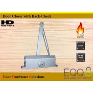 EQQO EQDC-523BC DOOR CLOSER WITH BACK-CHECK