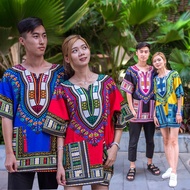 baju kurung rich brown Kostum gendang Afrika, kostum Thailand kanak-kanak, kemeja-T lelaki, gaya etn