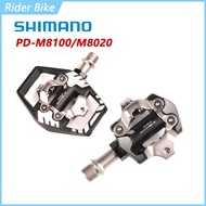 Shimano Deore XT PD-M8100 PD-M8020 Race SPD Pedal MTB Mountain Bike Pedals With SM-SH51 Cleats