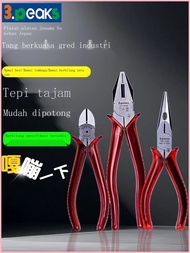 Asal diimport dari Jepun 3. Playar ragum gred industri PEAKS Sanshan juruelektrik profesional tang h