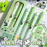 Kaba Bear Erasable Face-Changing Turning Cute Gel Pen Press ins Black High-value Blue Student Hot Er