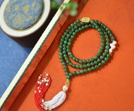 秒殺價 和田玉碧玉毛衣鏈      上身簡單大方