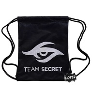 Team Secret Dota Mesh Bag Dota 2 Game Drawstringbag/ Lopez Esports Games Backpack/