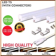 PREMIUM LED T5 > 1feet 2feet 3feet 4feet COMPLETE SET COLOUR - Daylight  / Cool White  / Warm White 
