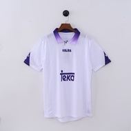 97-98 HM Home White Retro Short-Sleeve Football Jersey S-XXL