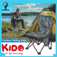 Kido Outdoor Folding Chair Folding Chair Camping Portable Mountain Chair Sauna Chair Stool