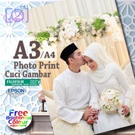 A4 A3 Photo Print /cuci Gambar / Foto cetak/printing