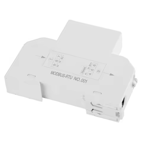 ABUP-2X 5-100A 220V Energy Meter Single Phase RS485 MODBUS Protocol LCD Backlit Display Din Rail Wat