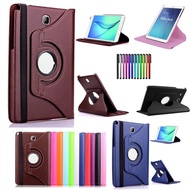 For Samsung Galaxy Tab A 9.7 SM-P550/555 w/S Pen Stand 360°Rotating Leather Shockproof Case Cover