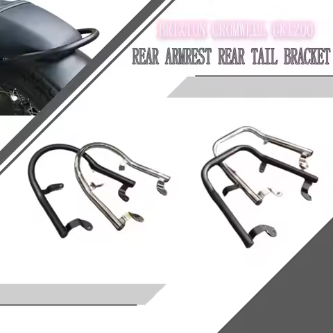 GK1200 Motorcycle Rear Passenger Handgrips Grab Bar Seat Backrest Handle Armrest Handrail For Brixto