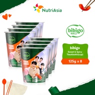 bibigo SEVENTEEN Sweet & Spicy Tteokbokki (cup) 125g Bundle of 8