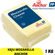 Keju Blok Mozzarella  ASLI Cheese ANCHOR 1 kg Repack