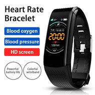 นาฬิกาออกกำกาย C8 Smart Bracelet Health Bluetooth Link Men's Women's Waterproof Sports Fitness Pedometer Smart Watch For IOS Android