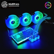 Radiator Penyejuk Air Bersepadu Kad Grafik 4060 4070 4080 4090D TI 7900 Panlei Series Set