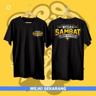 WEGAH SAMBAT T-SHIRT UNIQUE WORDS T-SHIRT/