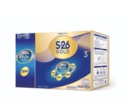 S26โกลด์โปรเกรสสูตร3สูตรใหม่ล่าสุดมี2FL ขนาด3500กรัมนมผงแท้100%(สีทอง)