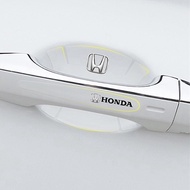 NEW Honda Car Door Handle Protective Transparent Car Bowl Sticker Waterproof Colored Graphic 8pcs