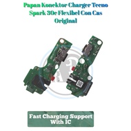 Papan Konektor Charger Tecno Spark 30c Flexibel Con Cas Original