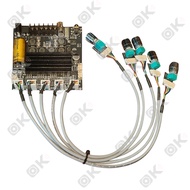 ZK TB21 PRO tpa3116d2 บอร์ดขยายเสียง Bluetooth 2.1 แชนแนล 50W+50W+145W รองรับซับวูฟเฟอร์ 2Ω USB Loss
