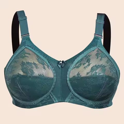 Green D E F 75 80 85 90 95 100 105 110 115 Stick On Bra Full Cup Plus Size Lingerie Bras For Women B