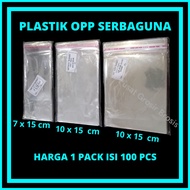 Opp Plastic 7X15 10x15 12x15 6x18 (SEAL/LEM) Opp Bread Money Bouquet Plastic