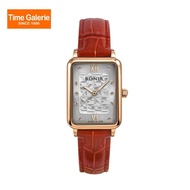 Bonia Elegance  BNB10788-2513 Red Leather Strap Women Watch