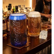 Canned Coke Can Glass Thick Embossed Material