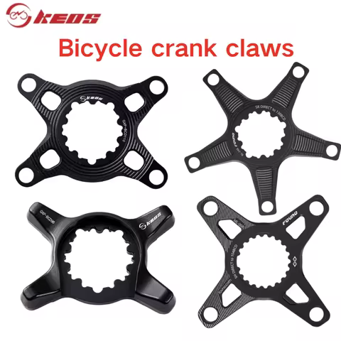 FOVNOKEOS Crankset 96/104/110/144BCD Direct Mount Adapter for SH M6100/M9100 12-Speed MTB, SR/EASTON