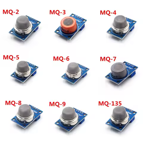 MQ-2 MQ-3 MQ-4 MQ-5 MQ-6 MQ-7 MQ-8 MQ-9 MQ-135 Detection Smoke methane liquefied Gas Sensor Module f