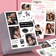 8-103pcs IVE WONYOUG Be Alright EMPATHY Photo Stickers REI LIZ GAEUL YUJIN Diary Scarpbooking Waterp