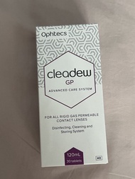 新版Ophtecs cleadew GP Advanced Care System (120mL solution with 30 tablets)