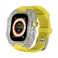 Ốp Trong Suốt Sang Trọng Bộ Sửa Đổi Cho Apple Watch Ultra 49Mm 8 7 45Mm Cho I Watch Series 6 5 4 SE