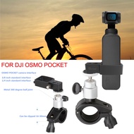 Handheld Gimbal Bicycle Mount Holder Bike Bracket Clamp Clip for DJI OSMO POCKET