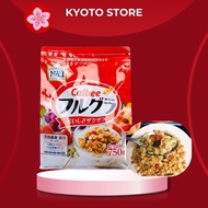 Calbee Japanese domestic dried fruit Cereal 750g, a convenient meal that is ever Calbee Cereal Calbe