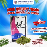 De Heus Bird Bur Pakan Pelet Burung Pur Beo Jalak Trucuk Kutilang Dikemas 10 kg warna hijau dan kuni