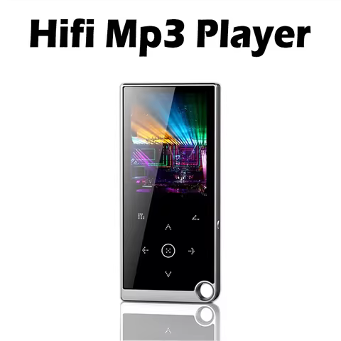 2.4inch Hifi Lossless Bluetooth Mp3 Player 32GB 64GB 128GB with Voice Recorder APE FLAC Ebook Audio