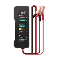 kaiye-my ANENG BT170 Portable 12V Car Battery Tester DC 9-24V Testing Tool with LED Indicator Fault 