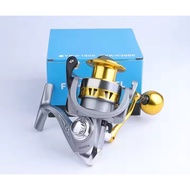 BILLINGS YK 1000 - 7000 SPINNING REEL, METAL KNOB HANDLE REEL, METAL FISHING REEL