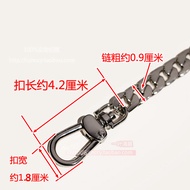 9MM Flat Chain DIY Jewelry Accessories Chain Bag Chain Shoulder Bag Strap Crossbody Bag Strap Metal 