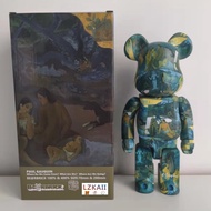 Bearbrick - Paul Gauguin Gear Joint Oil Painting Famouspaint 400% 28 cm SG2 Action Figures / Toy / Collection / Gift