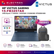 HP Victus 15-fb3257AX/15-fb3258AX 15.6" FHD 144Hz Gaming Laptop (R7-7445HS, 16GB, 512GB SSD, RTX3050