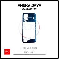 BEZEL REALME 7 MIDDLE BONE/