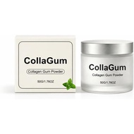CollaGum Collagen Gum Powder, Tooth Powder for Daily Oral Care, Fine Powder Texture, Easy to Use Dip